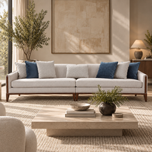 AlReem Royal Blue Sofa 340cm