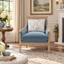 Monroe Pastel Blue Accent Chair