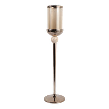 25" CARLISLE SMALL BRONZE FLOOR HURRICANE