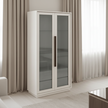 289 - Blanc - Display Cabinet