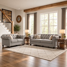 Emilia Grey Sofa Set