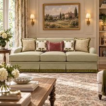 Alpine Retreat Green Sofa 224cm