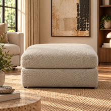 Loft Living Camel Ottoman W99