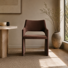 Avante Velvet Brown Dining Chair