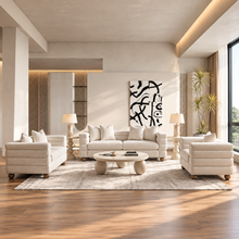 Urban Retreat Cream Sofa Set