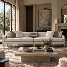 AlReem Mocha Sofa 340cm