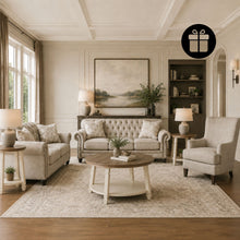 Katahdin Sofa Set with Free OCCASIONAL TABLE SET (3/CN)