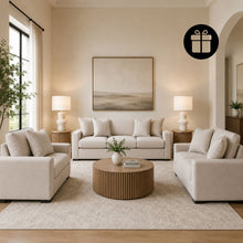 Calden Sofa Set with 2 Free Terra Pearl - Table Lamp