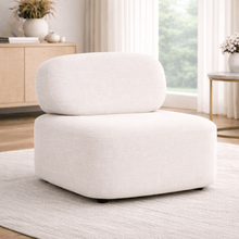 Arena White Accent Chair