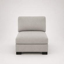 Aspen Oatmeal Armless Chair