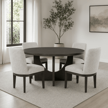 Burkhaus Round Dining Set 5 Chairs