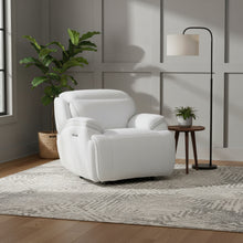 Cushy White Power Motion Arm Chair ( 99cm)