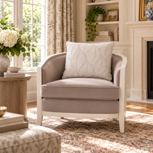AlReem Mocha Accent Chair DR-21
