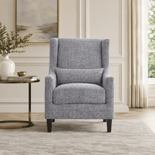 Elegant Grey Accent Chair