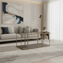 Emma Brown Ash & Glass Coffee Table
