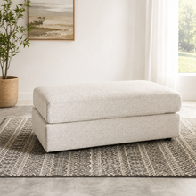 OVERSIZED ACCENT OTTOMAN