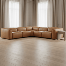 Fresco 5 Seat Sectional with Power Recline & Power Headrest