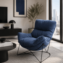 Loom Blue Accent Chair