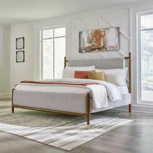 Lyncott King Upholstered HB/FB/Roll Slats