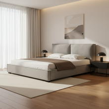 Plush Palace Grey King Bed (King/Queen)