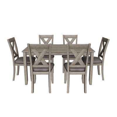 Caitbrook Dining Table and Chairs (Set of 6)