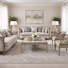 Rensick Pewter Sofa Set