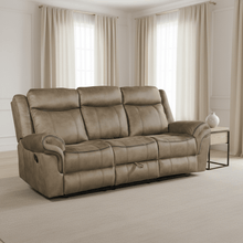 Sorrento Motion Sofa with Dropdown in T101 Brown