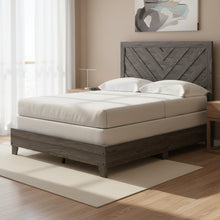 Sylveri Full Chevron Panel Bed