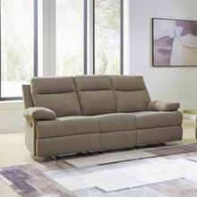 Tarrant Reclining Sofa with Drop Down Table
