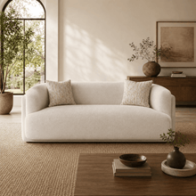 Vienna White Loveseat