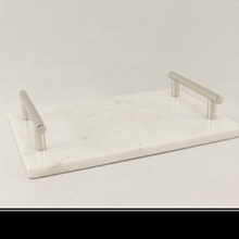 WHITE MARBLE TRAY
