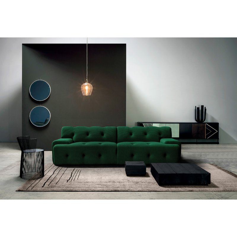 Verdite Dark Green 3 Seater Sofa