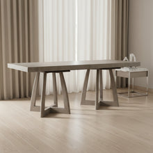 78in Rectangle Pedestal Dining Table w/2-18in Leaves