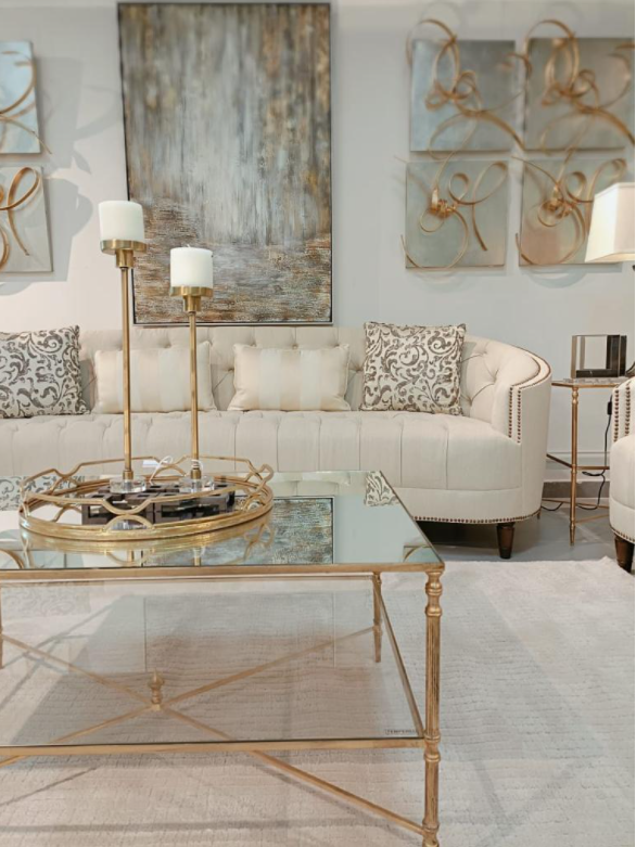HENZLER GOLD COFFEE TABLE (6568281571424)