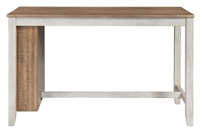 RECT COUNTER TABLE W/STORAGE (6580169801824)