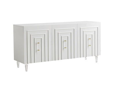 Famke White Lacquer Buffet - Al Rugaib Furniture (4576485965920)