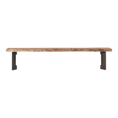 Bent Bench Large Smoked - Al Rugaib Furniture (4583220412512)