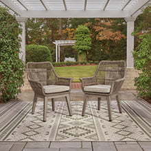 Beach Front Arm Chair with Cushion (Set of 2)