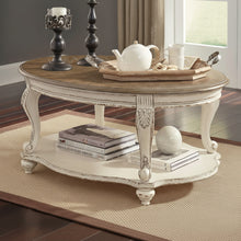 Oval Cocktail Table