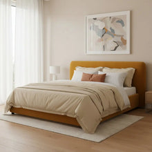 Samara Queen Bed Mustard
