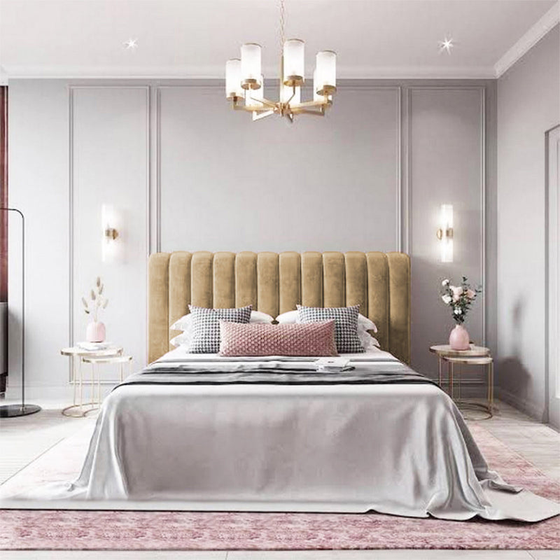 In House | Latiso Bed Frame Velvet - 200x200 cm