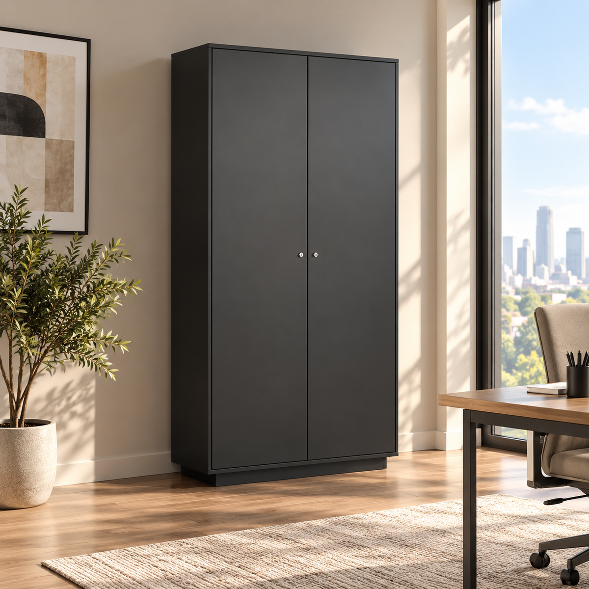 Nero High Cabinet