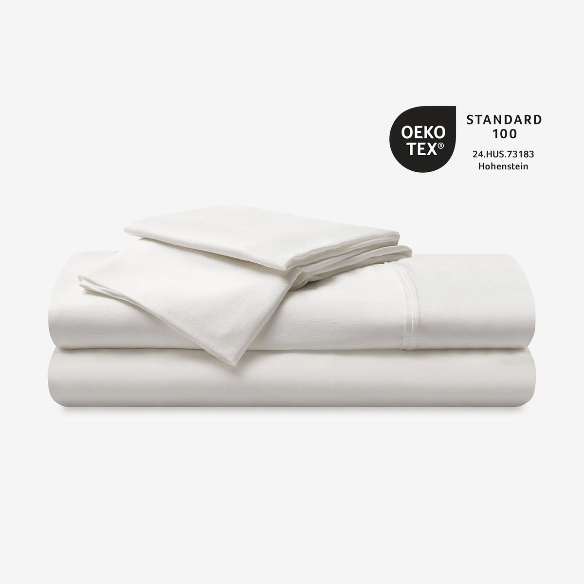 Hyper Linen Performance Sheet - Bright White - Full