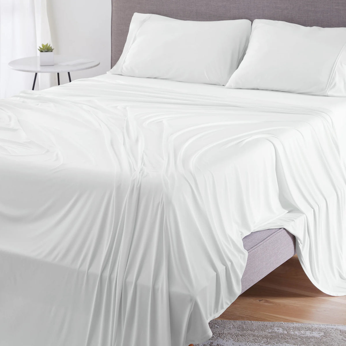 Dri-Tec King Sheet in Bright White - Full