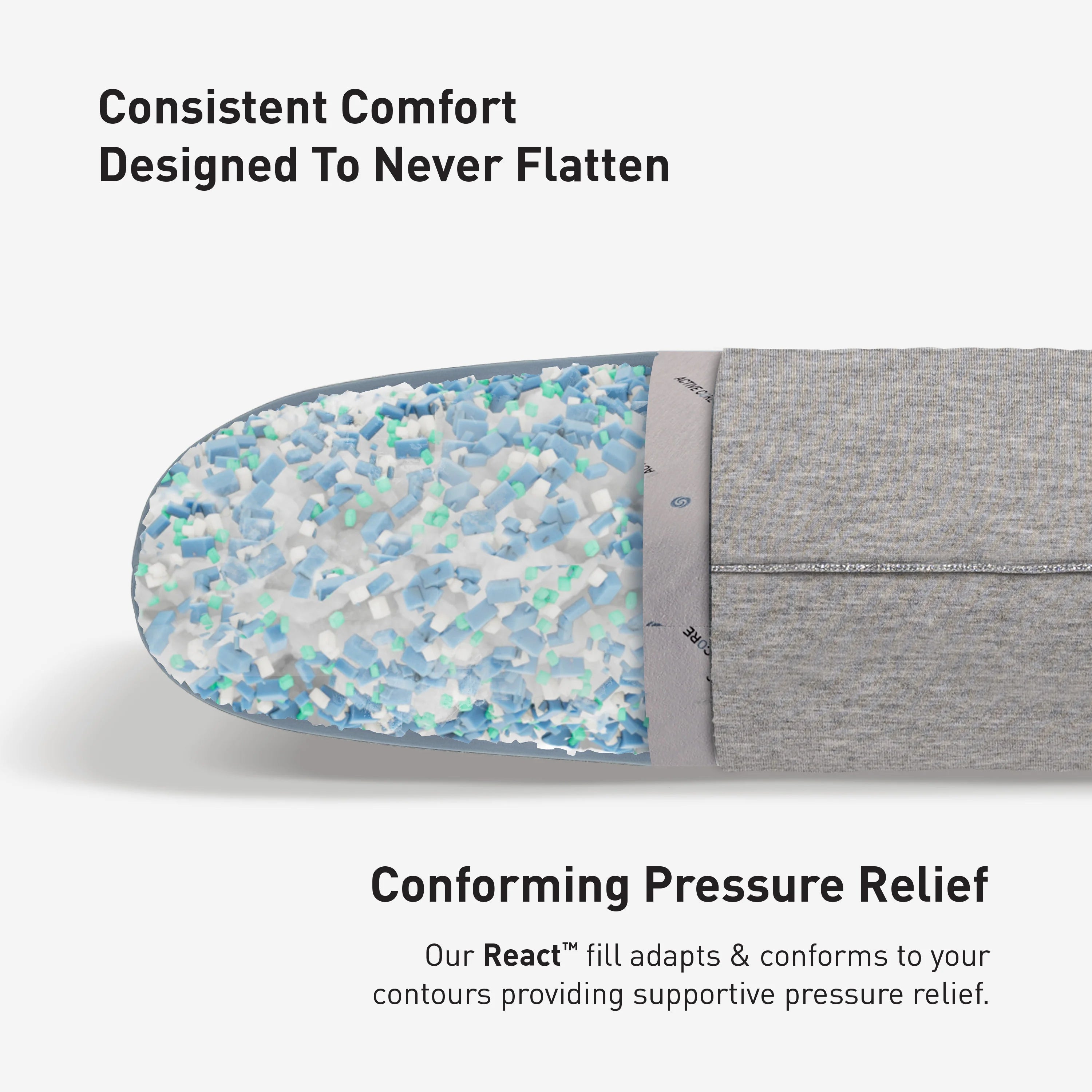 Flow Cuddle Curve Pillow - 3.0