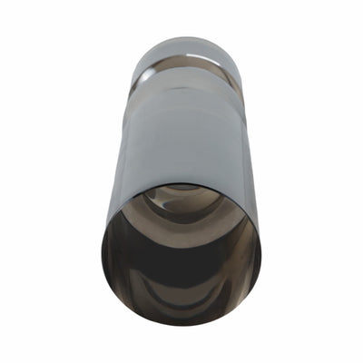 GLASS 11H PILLAR CANDLE HOLDER, SMOKE