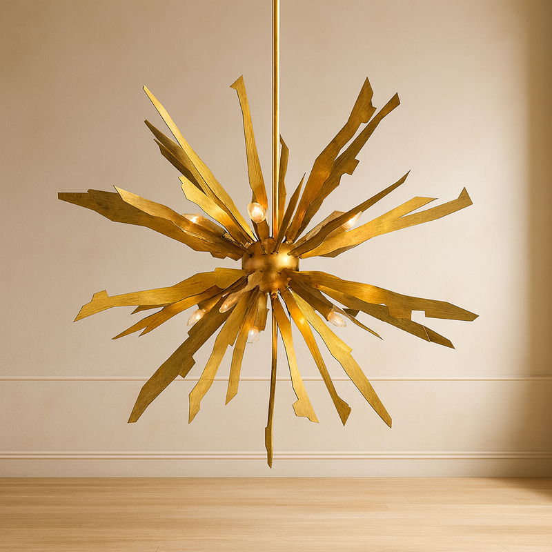 Starburst, 6 Lt Pendant