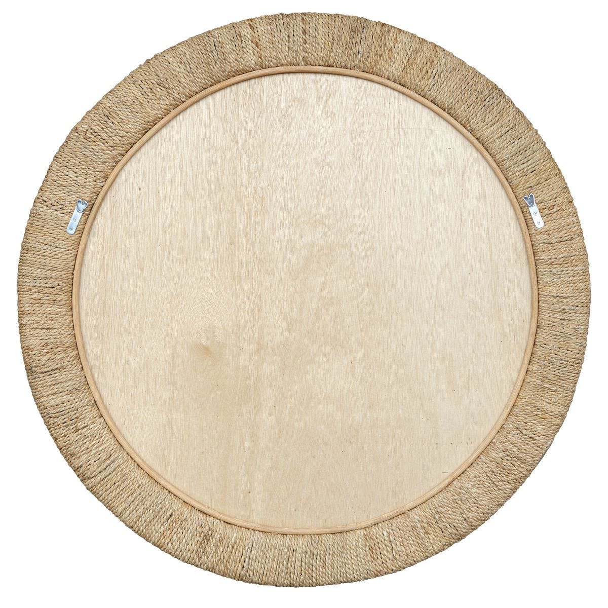 Mariner Round Mirror, Natural