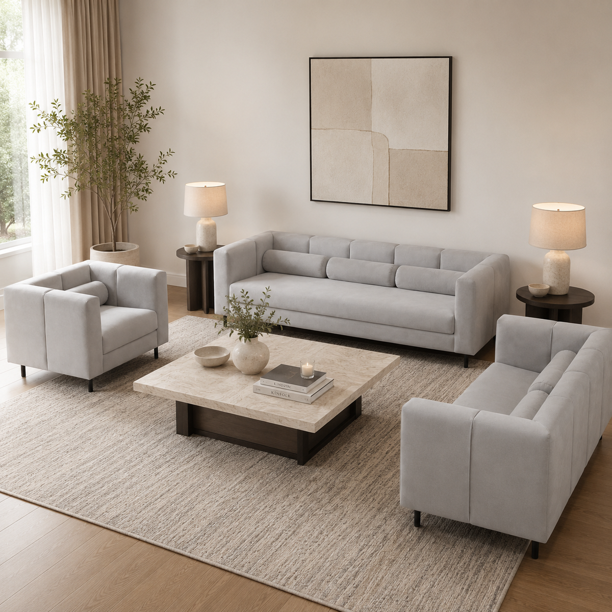 Lumber Sofa Set
