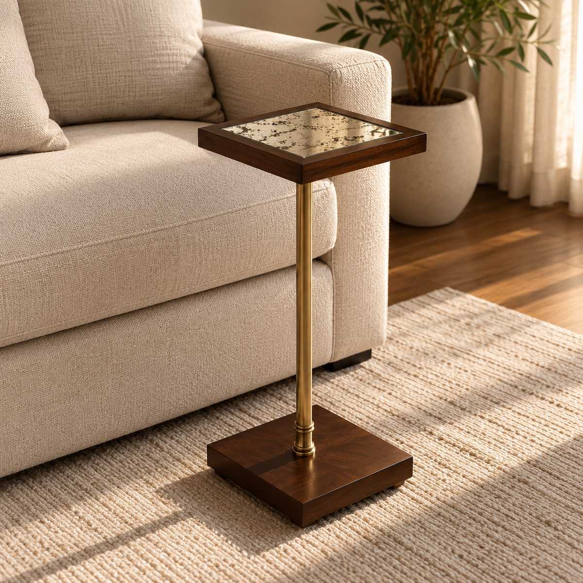 Diwan Square Accent Table